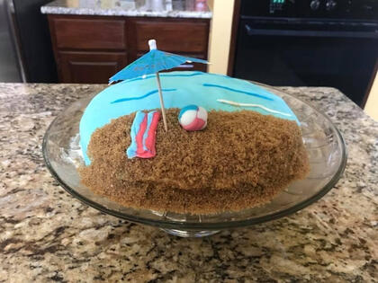 Beach Cake